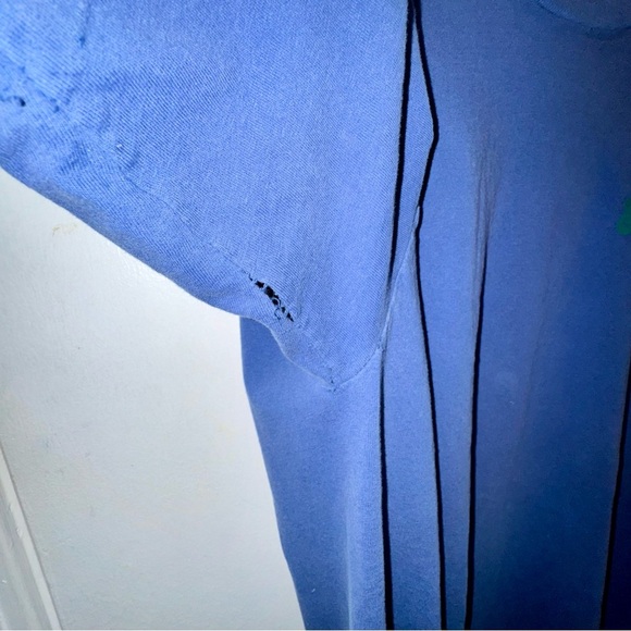 *FLAWS* Mac Miller Macadelic Blue Graphic T-Shirt - Picture 5 of 12